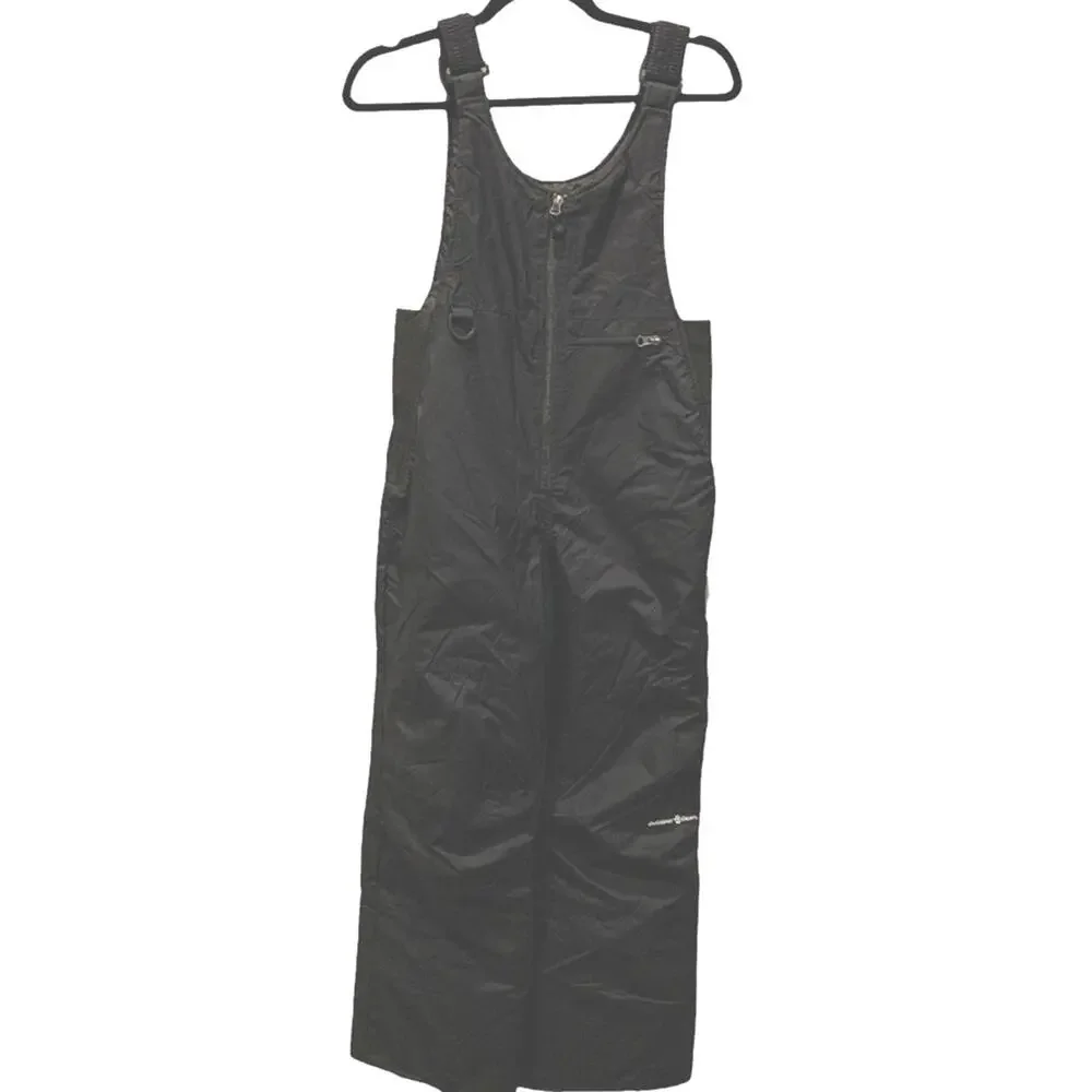Outdoor Gear  Youth Snowboard‎ Bib Pants Black Insulated Water Resistant Size L